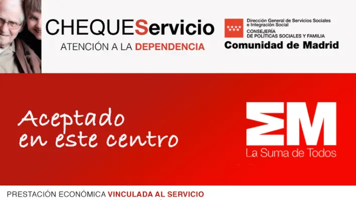 Cheque Servicio Comunidad de Madrid